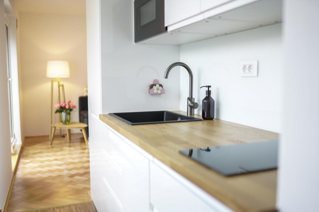 Bright Apartment Ljubljana Bagian luar foto